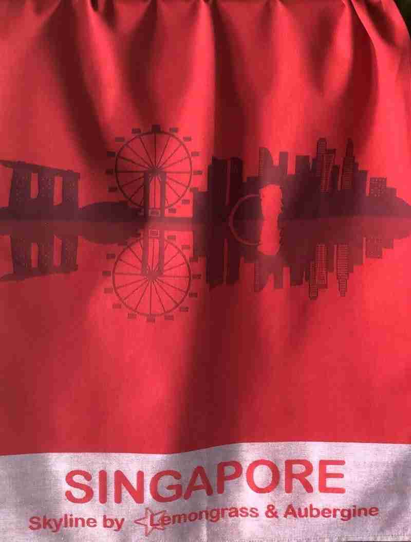 Torchon Skyline Singapour-Que rapporter de Singapour