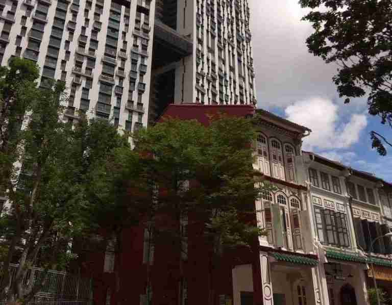 Déjeuner à Tanjong Pagar