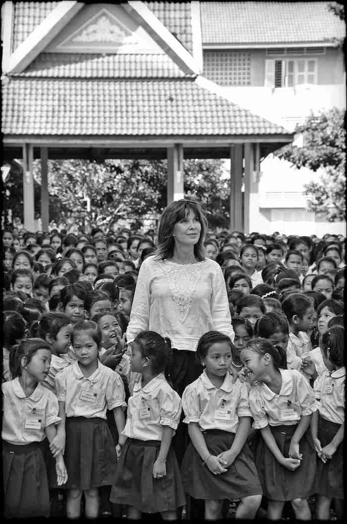 Tina à Happy Chandara au Cambodge