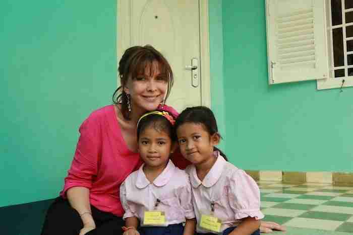 TIna et deux petites filles