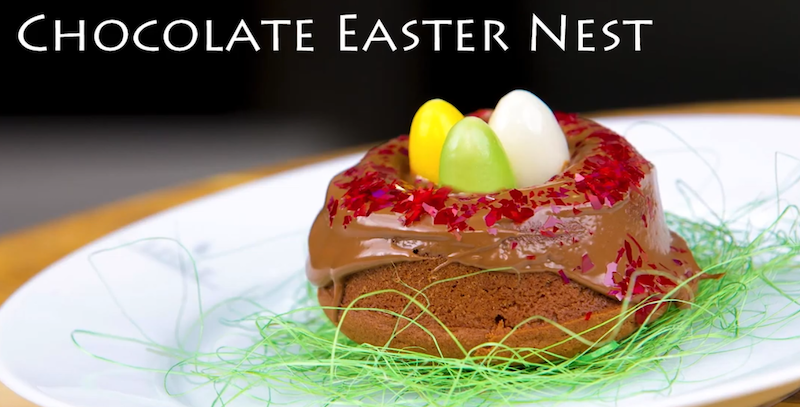 chocolate easter nest Singapour live
