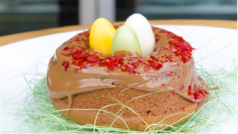 Dessert de Pâques sans gluten – les nids de Pâques au chocolat