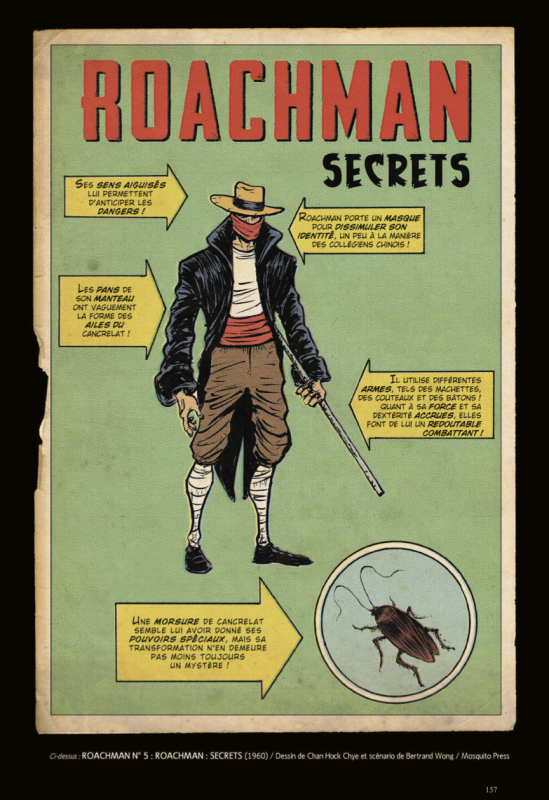 Extrait de la BD CCHC de Sonny Liew auteur singapourien. Roachman