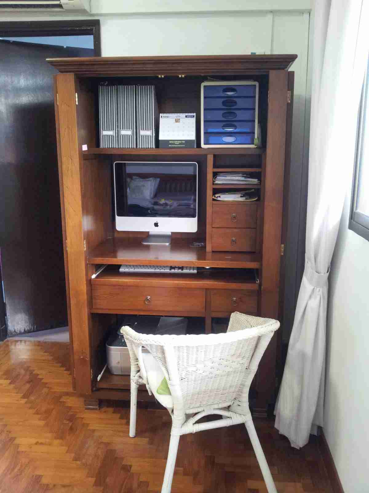 Un bureau bien rangé