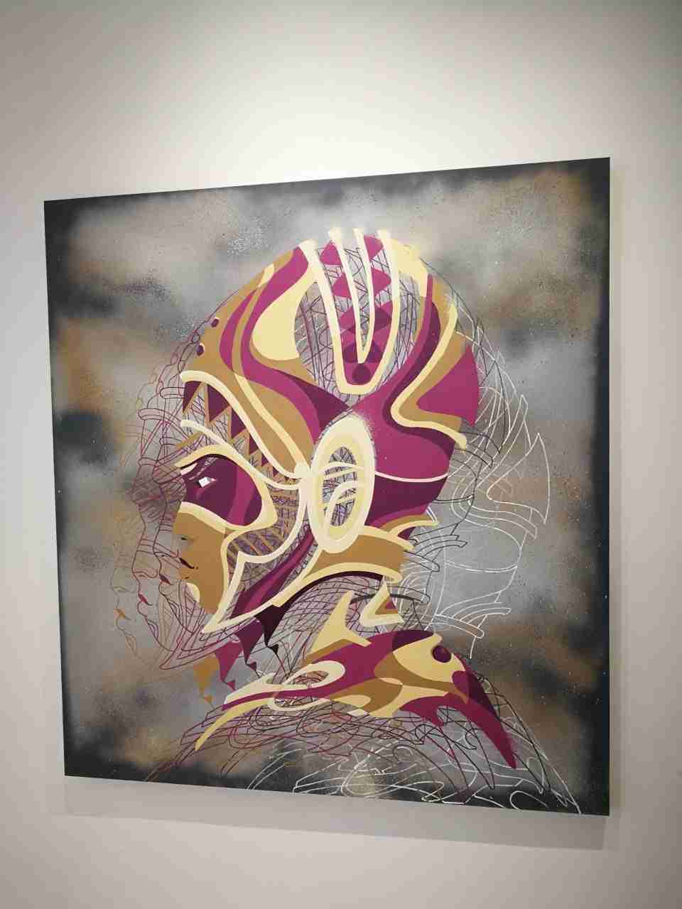 Tableau :The Swamp Drainer par Didier "Jaba" Mathieu-Cuturi gallery-Singapour Live