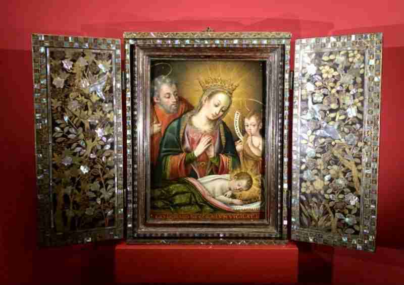 Nativité - retable portatif japonais- Asian Civilisations Museum- Singapour