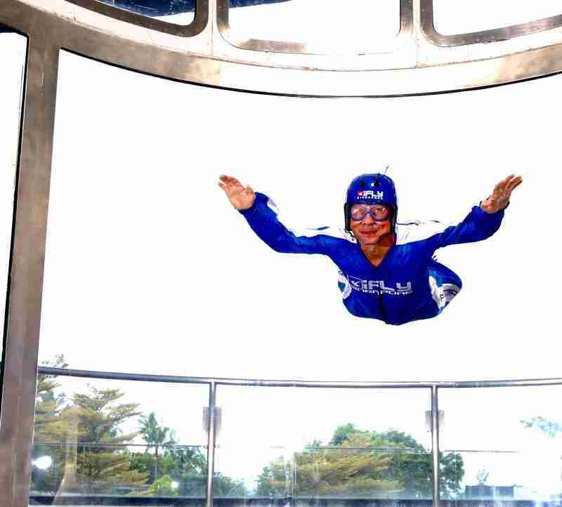 iFLy, simulateur de chute libre Singapour