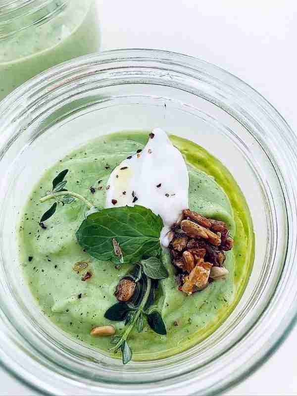 Gazpacho Vert - CheakpeaandBerries