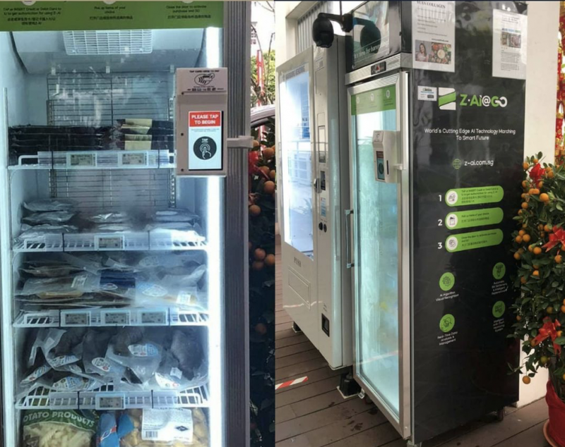 Singapour distributeur de steak wagyu