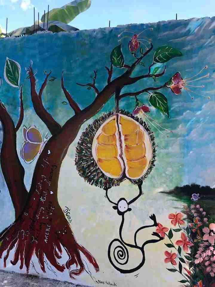 Dgers artiste Singapour : Fresque Manille