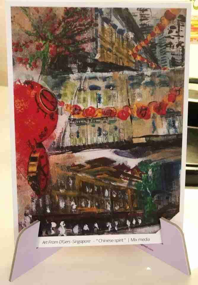 Dgers Cartes postales Singapour