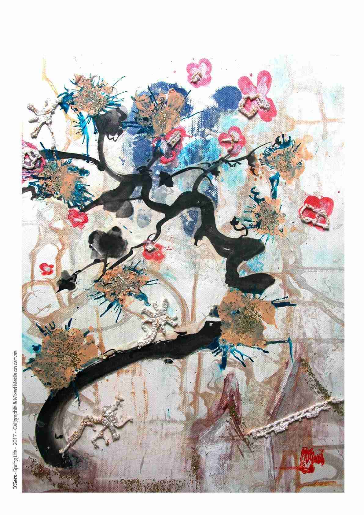 DGers artiste Singapour Spring Life