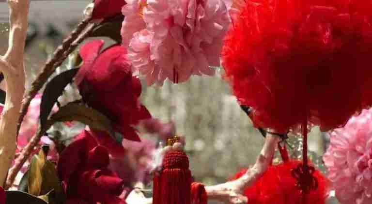 La décoration CNY avec Ariane