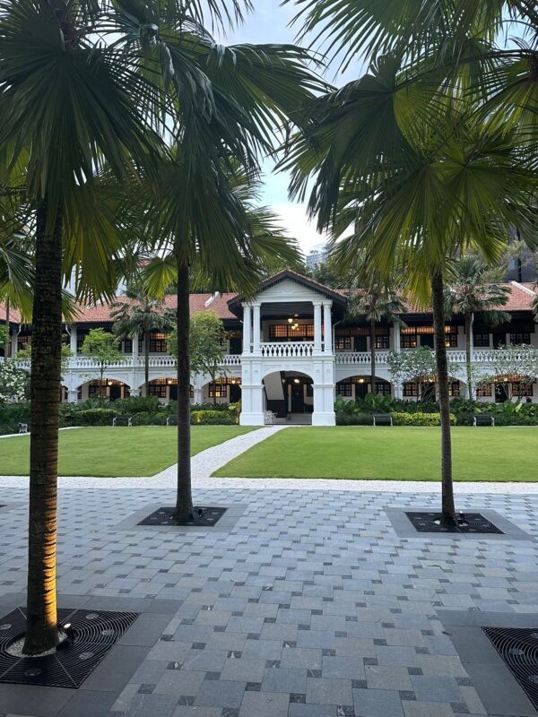 Raffles jardin intérieur